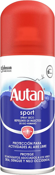 Autan Sport Dry Repelente De Insectos Aerosol 100ml
