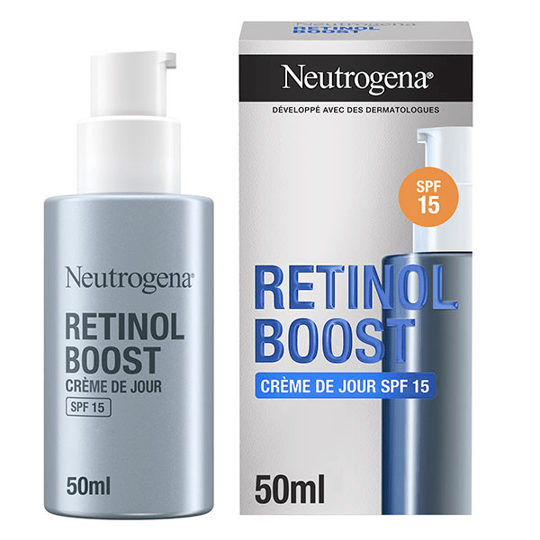 Retinol Boost Crème Visage Hydratante de Jour Anti-âge SPF 15 50ml 5