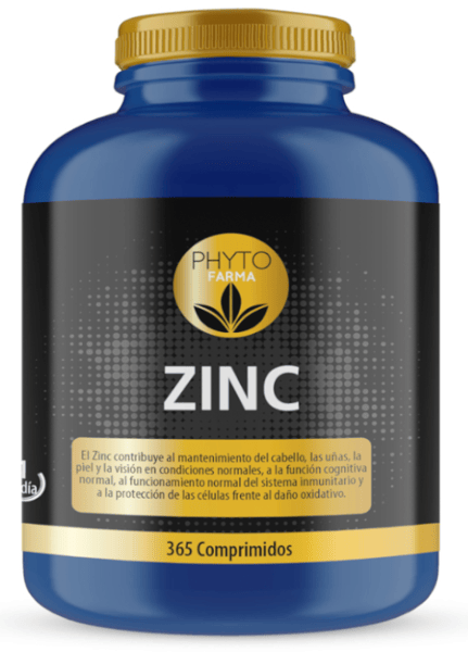 Phytofarma Zinc 500 Mg 365 Comprimidos