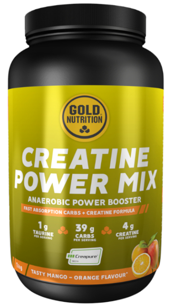 GoldNutrition Creatina Power Mix Naranja/Mango 1 Kg