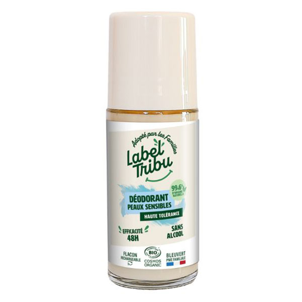 Déodorant peaux sensibles Roll on rechargeable 50ml