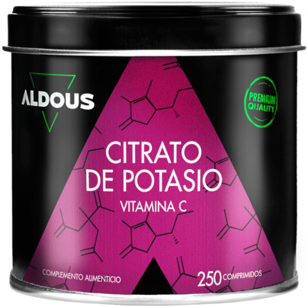 Aldous Bio Aldous Citrato De Potasio 250 Comp - Imagen 3