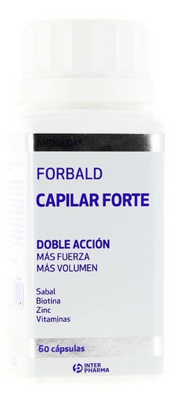 Forbald Hombre Capilar Forte 60 Cápsulas - Imagen 3