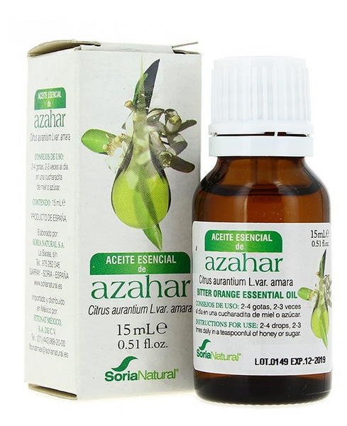 Soria Natural Aceite Esencial De Azahar 15ml