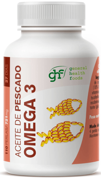 Ghf Aceite De Pescado Omega 3 110 Perlas