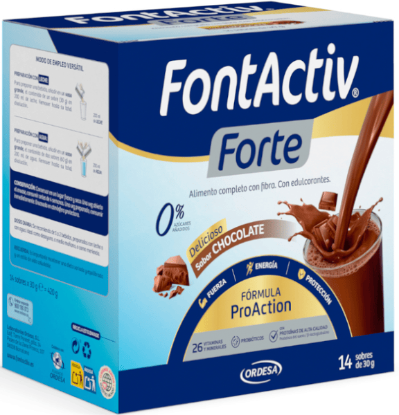 Fontactiv Forte Proaction Choco 14 Sobres