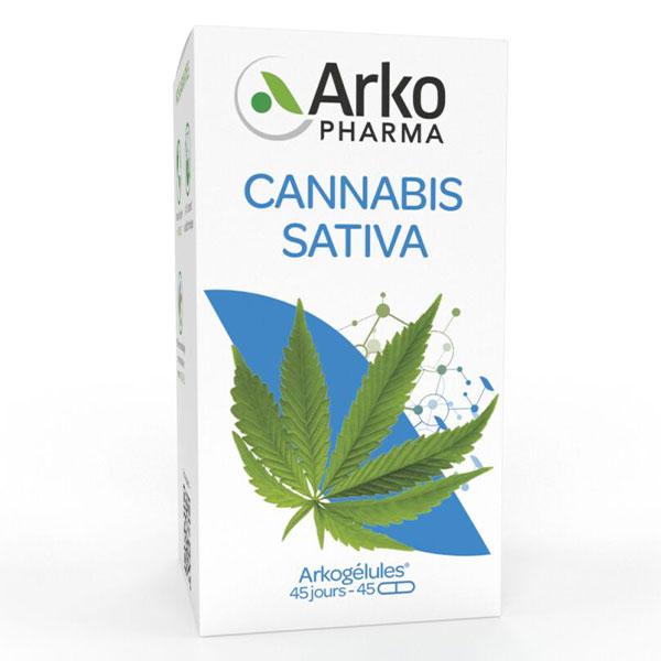 Arkogélules Cannabis Sativa 45 capsules 3