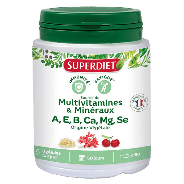 Complexe Multivitamines et Mineraux 150 gélules 3