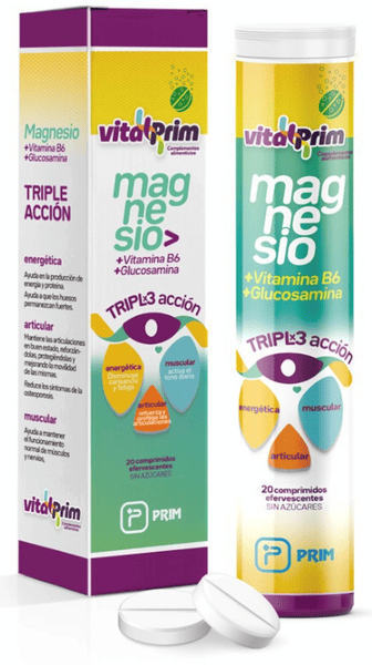 VitalPrim Magnesio 20 Comprimidos Efervescentes