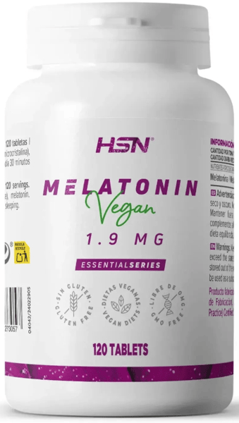 HSN Melatonina 1,9mg 120 Tabletas