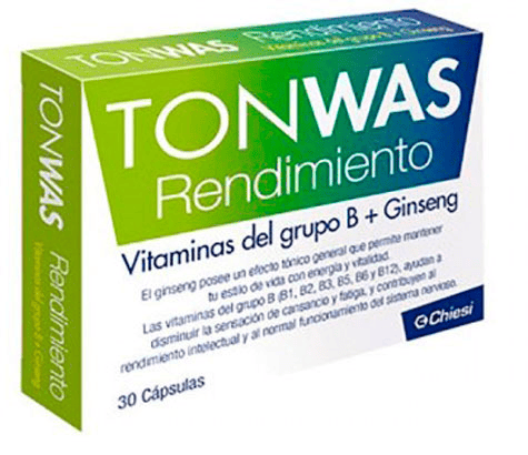 Ton Was Rendimiento 30 Cápsulas