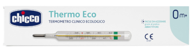 Chicco Termómetro TermoEco Sin Mercurio