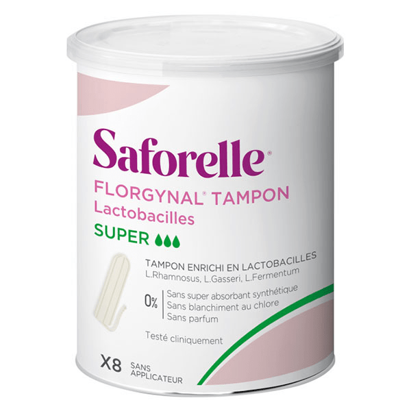 Protections Tampon Florgynal Probiotique Super 8 unités 5
