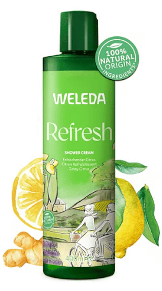 weleda gel de ducha cremoso citrus 400 ml