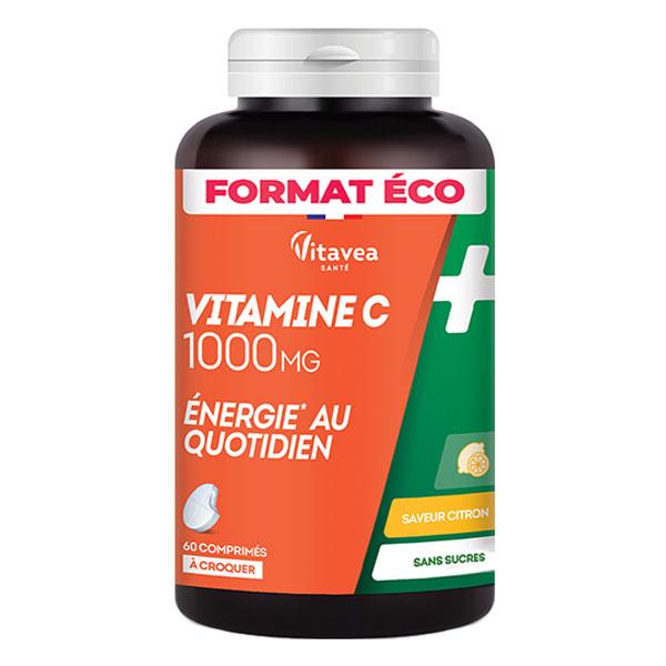 Vitamine C 1000 Mg Energie au Quotidien Format Eco 60 comprimés 4
