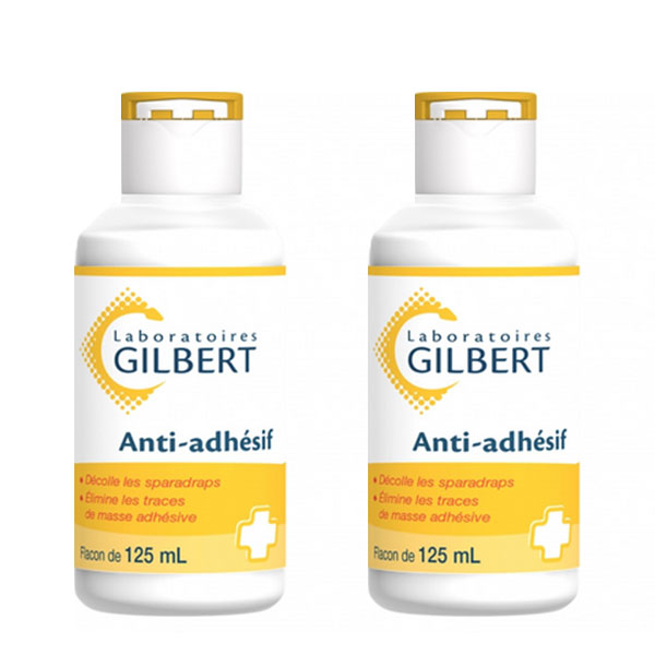 Premiers Secours Anti-Adhésif 125ml Lot de 2