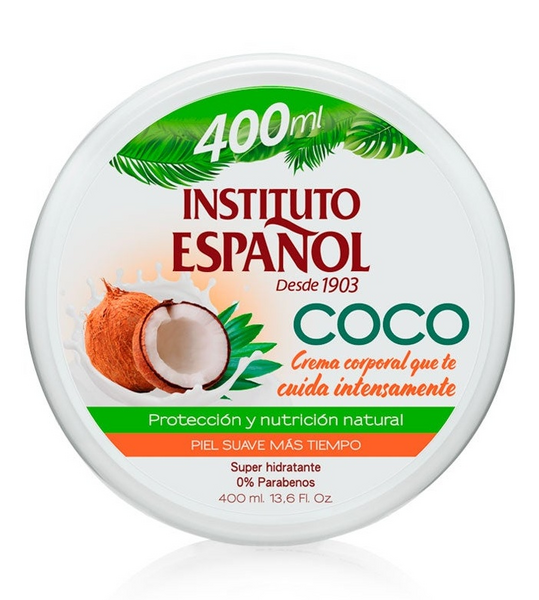Instituto Español Crema Corporal Coco  400ml