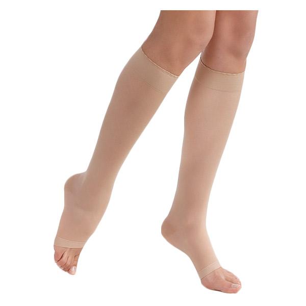 Styles Transparent Chaussettes Pieds Ouverts Classe 2 Normal Taille S Beige 110