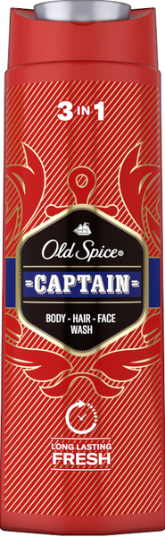 Old Spice Captain Gel-Champú Hombres 400 Ml
