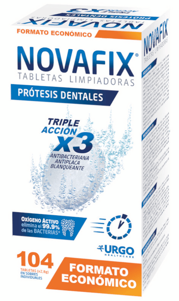Novafix Tabletas Limpiadores Antibacterianas 104 uds