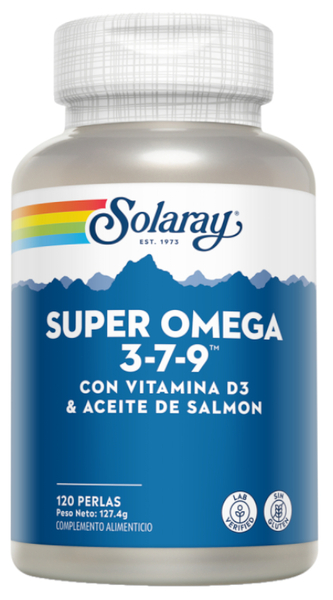 Solaray Super Omega 3-7-9 120 Perlas