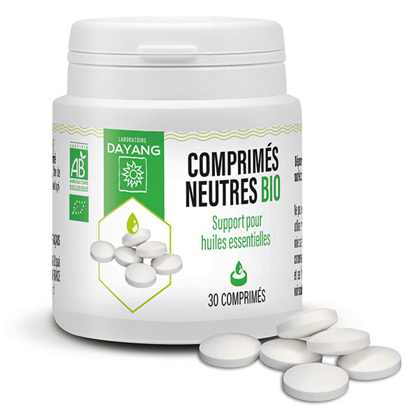 Aromathérapie Comprimés Neutres Bio 30 comprimés 2