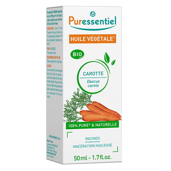 Huiles Vegetales 100% Bio Huile Végétale Bio Carotte 50 ml 3