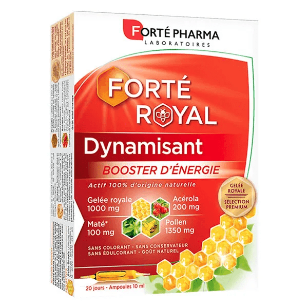 Forté Royal Dynamisant Acerola Maté 20 ampoules 3