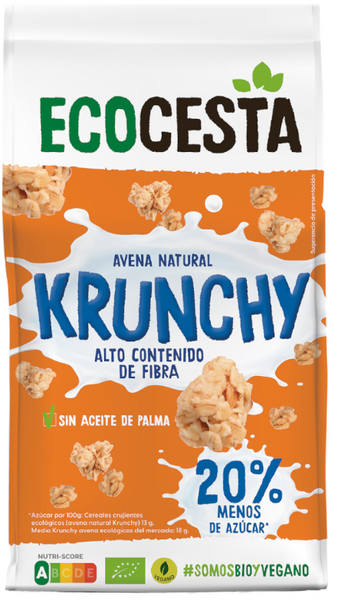 ECOCESTA Krunchy Avena Natural Bio 375 Gr