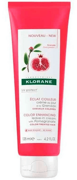 Klorane Crema de Día Granada Cabellos Teñidos Sin Aclarado