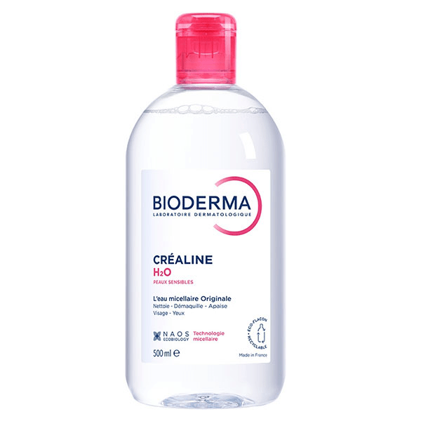 Créaline H2O Eau Micellaire Démaquillante Visage Peaux Sensibles 500ml 3