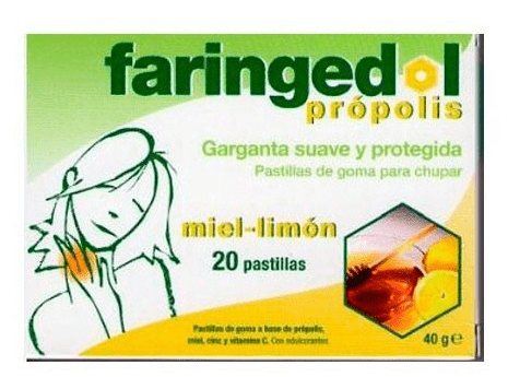 Faringedol Sabor Miel/Limón 20 Pastillas