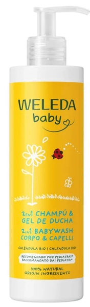 Weleda Baby Champú & Gel de Ducha Caléndula 400 ml