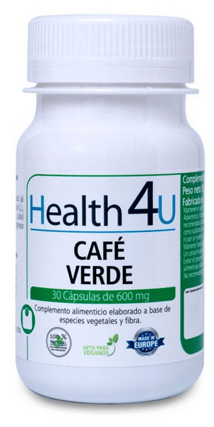 Pridaho H4U Café Verde 495mg 30 Cápsulas