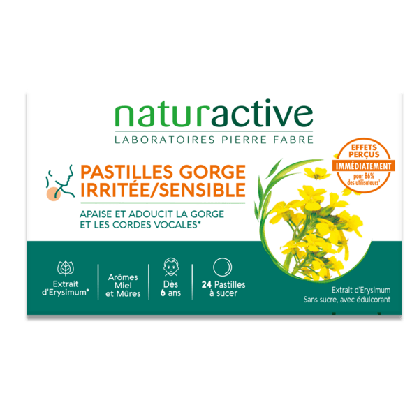 VoxylTabs pastilles gorge irritée senssible 24 pastilles sans sucre 4