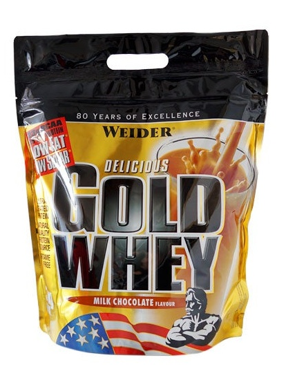 Weider Proteínas Gold Whey Sabor Chocolate 500 Gr