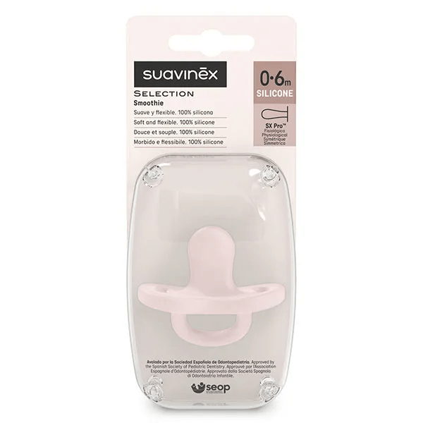 Sucette Réversible SXPRO 0 à 6 mois Colour Essence Rose