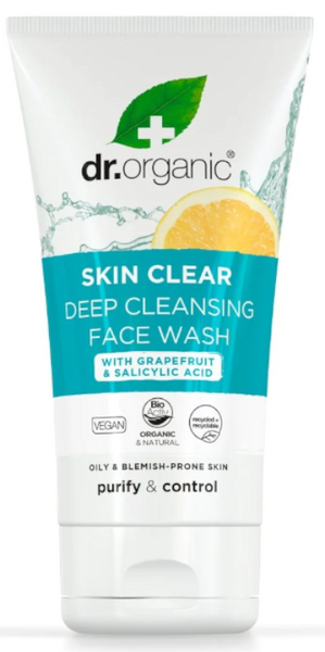 Dr. Organic Limpiador Facial Antiporos Skin Clear 125 Ml