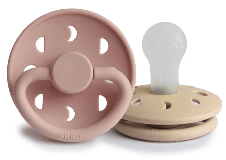frigg moon phase chupete block silicona blushcroissant 0m 2 uds