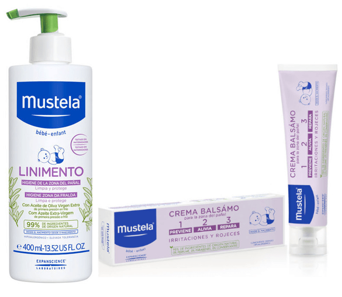 Mustela Crema Bálsamo 123 150 ml + Linimento Higiene Zona del Pañal 400 ml