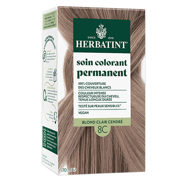 Phytoceutic 8C Blond Clair Cendré 170 Ml