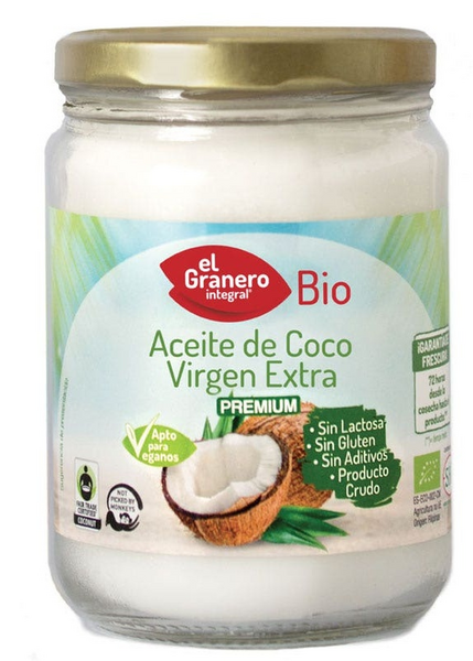 El Granero Integral Aceite De Coco Virgen Bio 1L