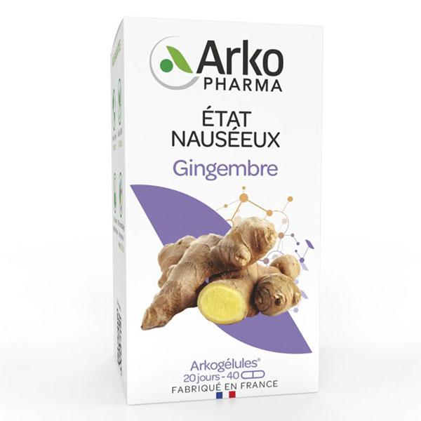 Arkogélules Gingembre Bio 40 gélules 5