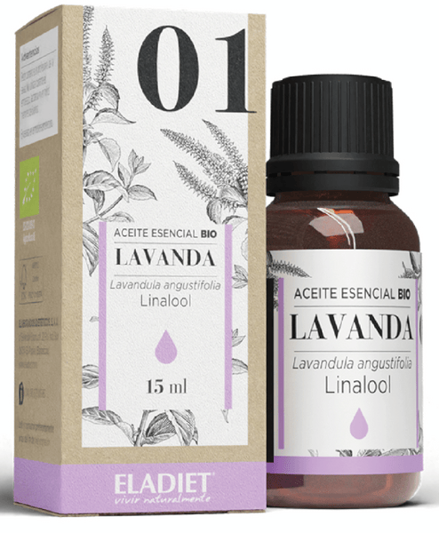 Eladiet Lavanda 10 X Esencia Bio 15 Ml De Aceite Esencial - Imagen 3