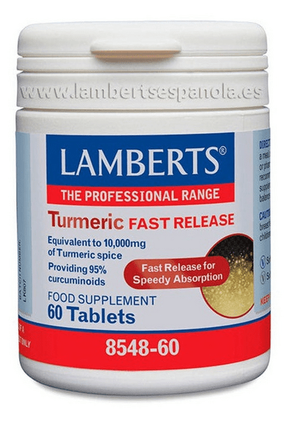 Lamberts Cúrcuma De Liberación Rápida 60 Tabletas
