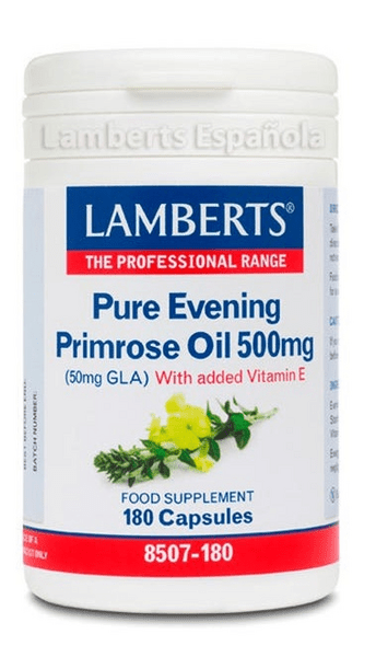 Lamberts Aceite De Primula Puro 500Mg 180 Comprimidos