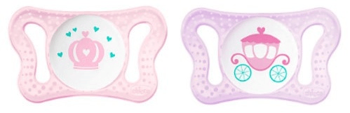 Chicco Chupete Physio Micro Silicona 0-2m Dinosaurio Verde y Little Prince  2 uds