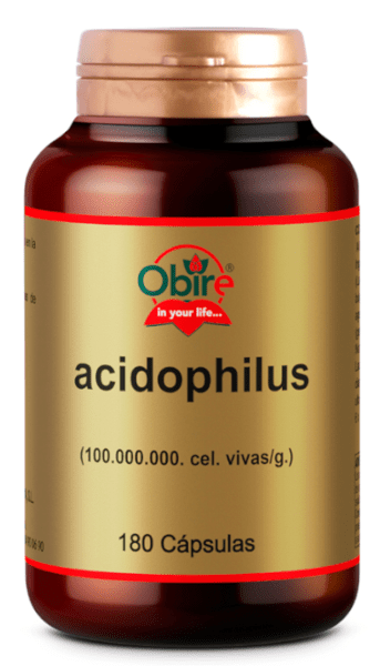 Obire Acidofilus 400 Mg 180 Cápsulas