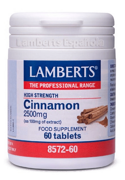 Lamberts Canela 2500Mg 60 Comprimidos