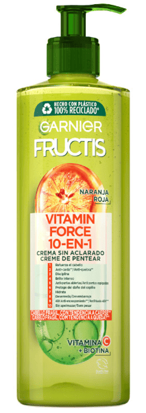 Garnier Fructis Vitamin Force Crema sin Aclarado 400 ml